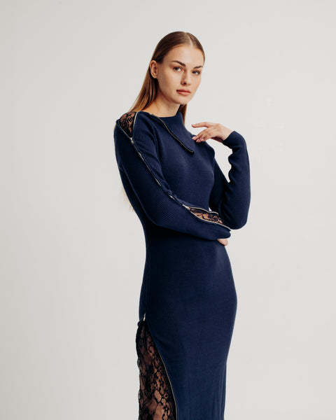 LAETITIA DRESS True NAVY / XS